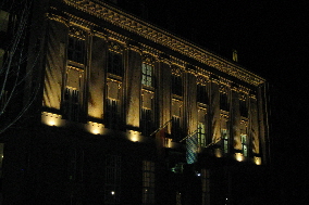 Bayerische Vertretung in Berlin bei Nacht